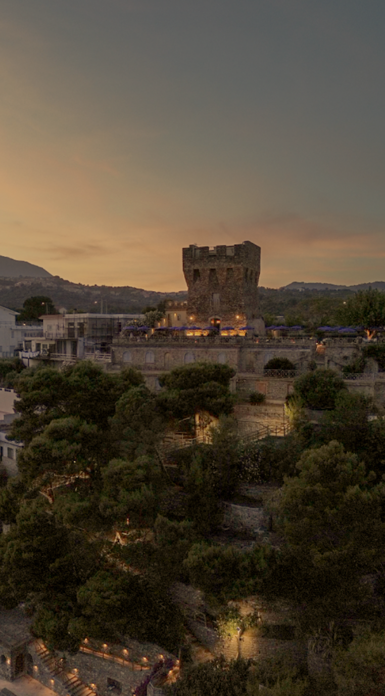 Torre Dominella al tramonto