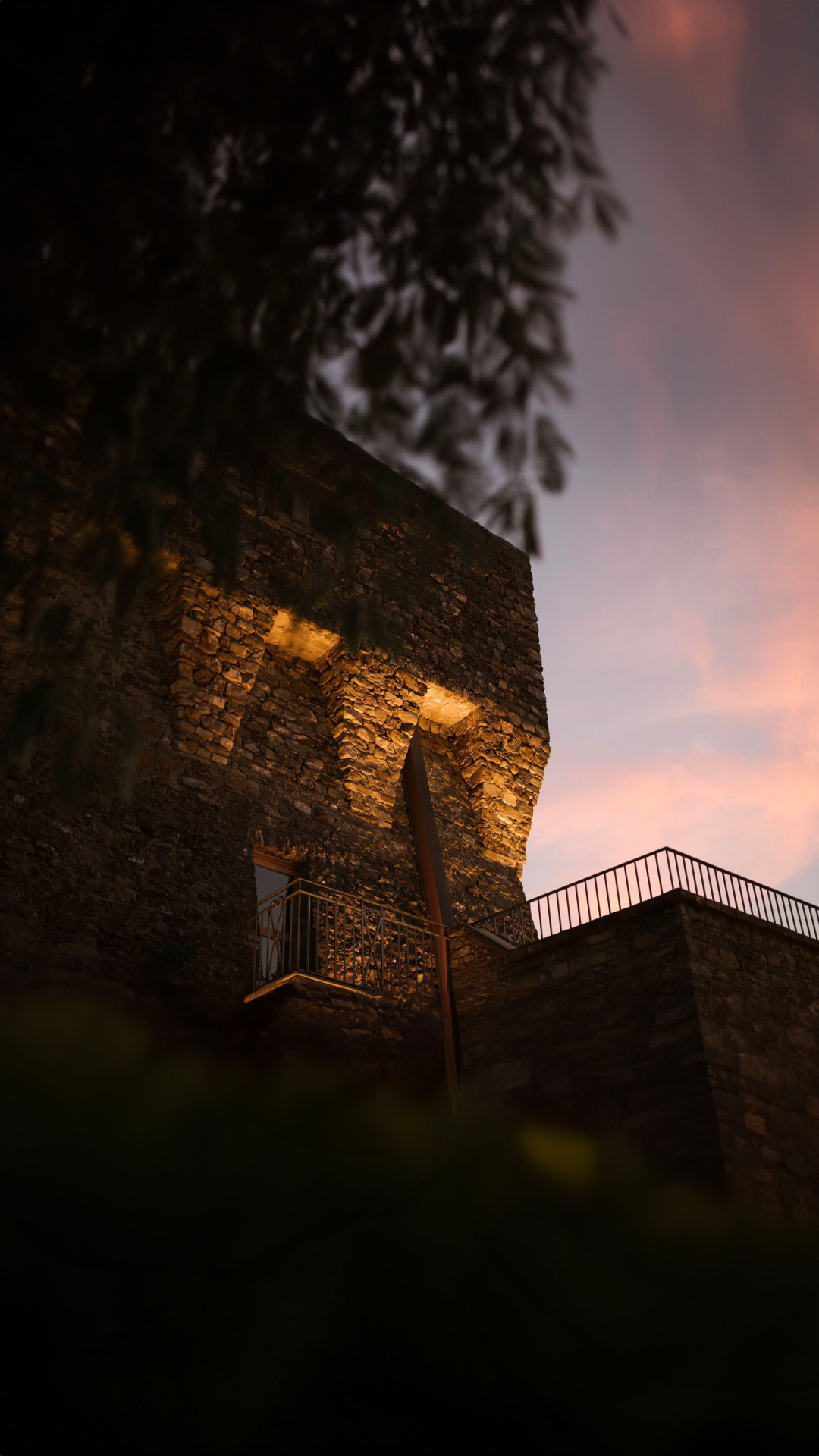 Torre Dominella al tramonto — Marina di Casal Velino, Cilento